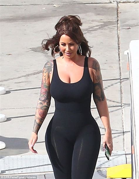 Amber Rose Shows Off Her Curves In Sheer Black Leggings At Dancing With The Stars Daily Mail