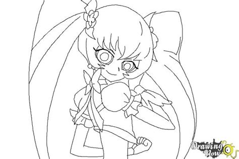 Instant download from etsy this cute little pig is having the time of her life. How to Draw Cure Sunshine, Myoudouin Itsuki from Pretty ...
