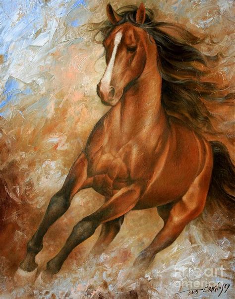 Horse1 Painting By Arthur Braginsky