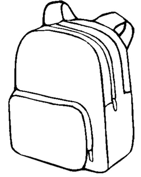 Bag Coloring Page Download Free Shopping Sketch Coloring Page