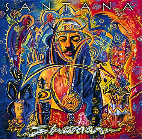 Santana Shaman Album Art Album Cover Art Santana