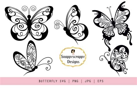 Butterflies - SVG