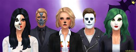 Halloween Masks Sims 4 Facepaint