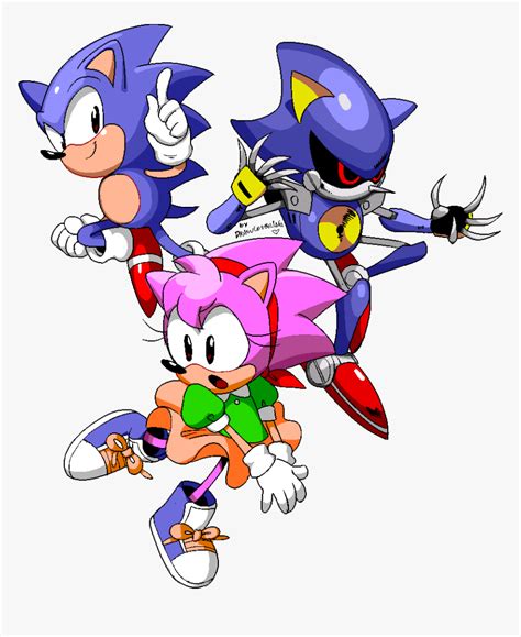 Oh Yeah It’s Also Sonic Cd’s 25th Anniversary Classic Amy Sonic Cd Hd Png Download Kindpng