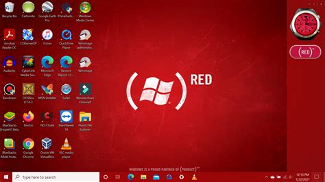 Product Red Theme And Gadgets For Windows 10 Free Download Borrow