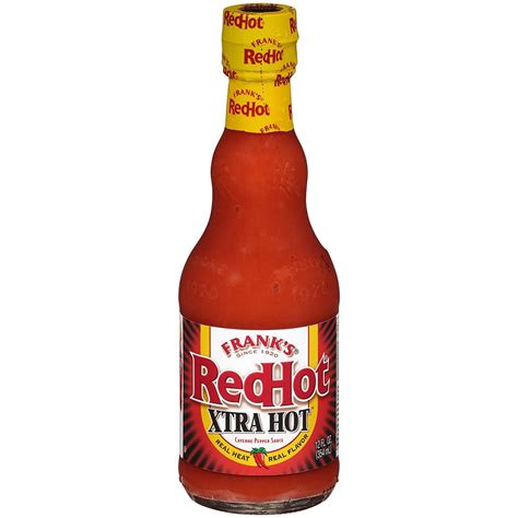 Frank S Redhot Xtra Hot Sauce Extra Piquante Au Piment De Cayenne