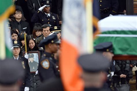 Funeral For Officer Wenjian Liu Cbs New York