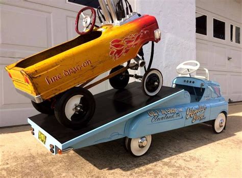 Gasser And Hauler Pedalers Toy Pedal Cars Vintage Pedal Cars Pedal Cars