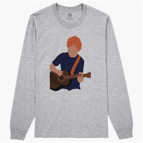 Ed Sheeran Long Sleeve T Shirt Customon