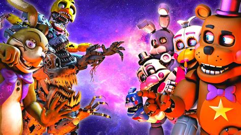 Top Five Nights At Freddy S Dare Animations Sfm Fnaf Ultimate Movie