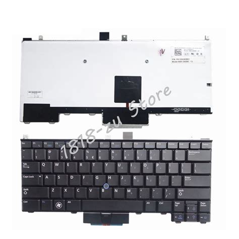 New English Backlight Keyboard For Dell Latitude E4310 Black Laptop
