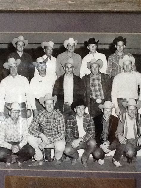 1963 Nfr Steer Wrestlers Yelp Were There Top Row Far Right Class