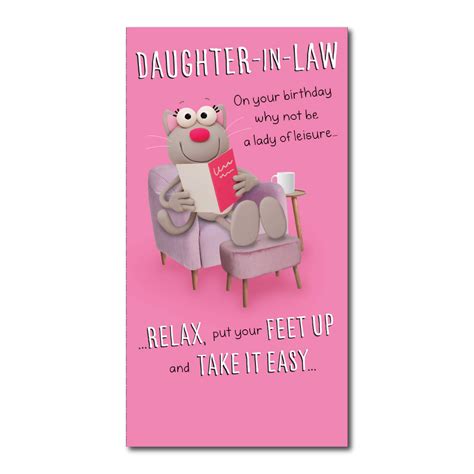 Daughter In Law Birthday Card Cardzone