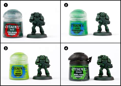 Tutorial How To Paint Dark Angels Tactical Marines From Dark Vengeance
