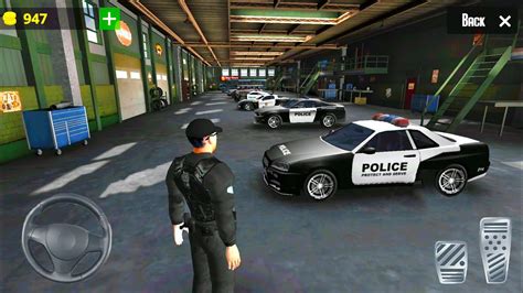 Cop Car Chase Simulator Huge Garage With Police Cars Android