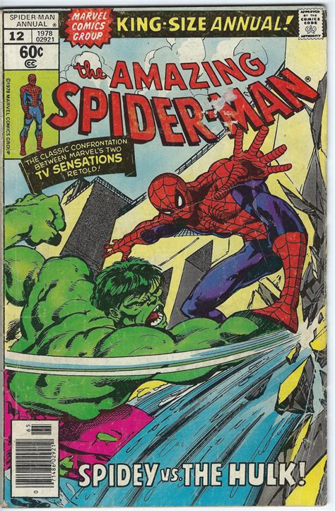 Amazing Spider Man Annual 12 1978 Marvel Comics Etsy Amazing Spider