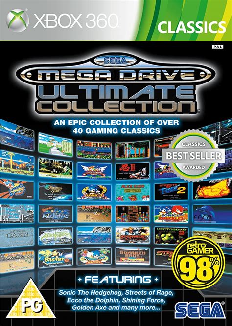 Xbox 360 Sonics Ultimate Genesis Collection Playe