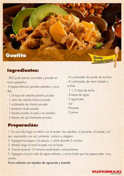 Recetas de cocina española, italiana, mexicana, francesa, etc. Recetas Ecuatorianas | Recetas ecuatorianas, Recetas de ...