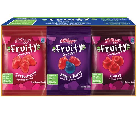 20 Kellogg Fruit Snacks Nutrition Facts