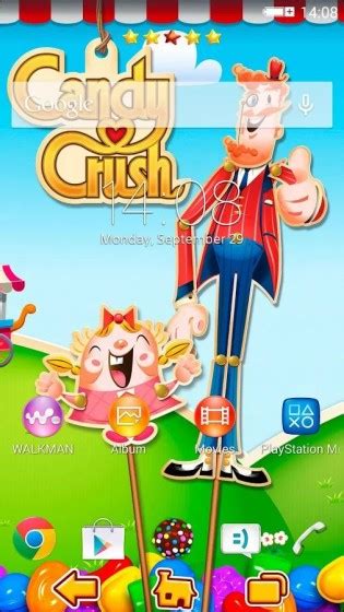 Candy Crush Fans May Want To Check Out This Xperia Theme Xperia Blog