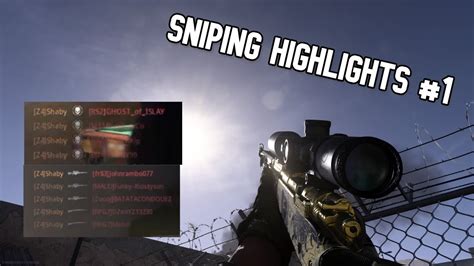 Modern Warfare Sniping Highlights 1 Youtube