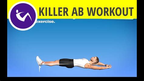 killer ab workout advanced abs exercise for men at home youtube