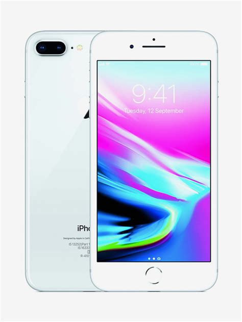 It has a 5.5inches ips display of 1920x1080p (fhd+) resolution. Buy Apple iPhone 8 Plus 256GB (Silver) Online At Best ...