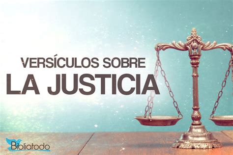 14 Versículos De La Justicia De Dios