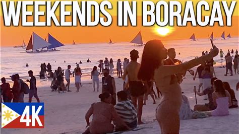 Weekends And Nightlife In Boracay Philippines Youtube