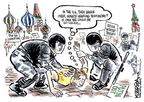 Political Cartoons Shooting Brexit Russia Zinke France Columnists