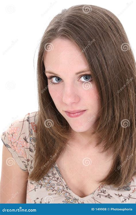 Close Up Of Beautiful Twenty Year Old Woman Stock Photo Image 149908