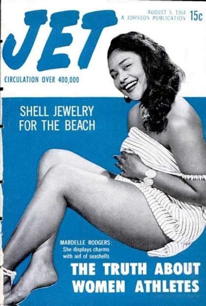 Jet August 5 1954 Jet Magazine African American Beauty Vintage Black Glamour