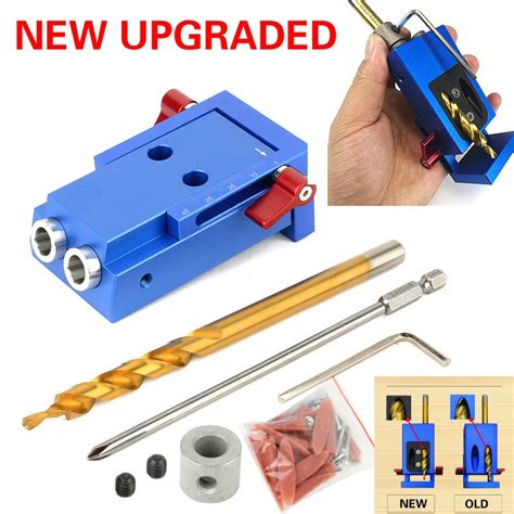 Buy Upgraded Mini Kreg Style Pocket Hole Jig Kit