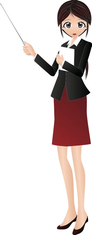 Female Instructor 7 Openclipart