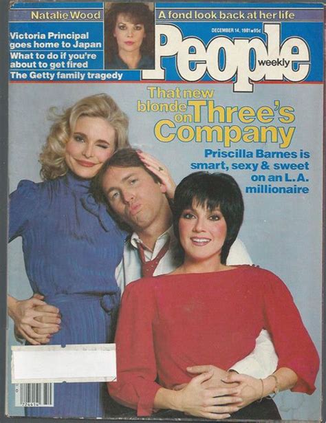 John Ritter Priscilla Barnes Joyce Dewitt Threes Company 1981 People Magazine People Magazine
