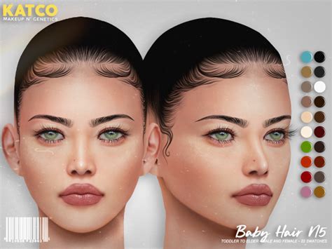 Best Sims 4 Edges Cc For Perfect Baby Hairs Fandomspot Otosection