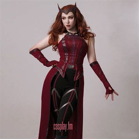 wandavision scarlet witch outfits halloween carnival suit etsy scarlett witch costume witch