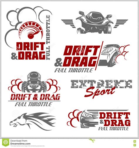 Drag Racing Logos