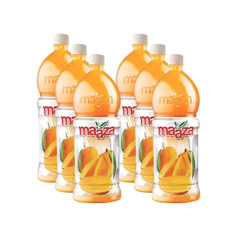 maaza mango fruit drink bottle pack of 6 price buy online at ₹240 in india