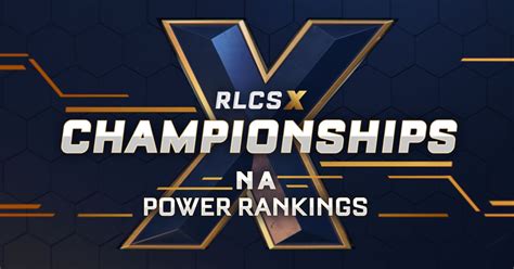 Rlcs X Championships Na Power Rankings Rocket League Esports