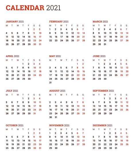 Calendar 2021 Png Hd Image Png All