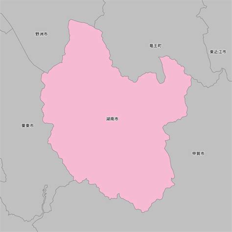 滋賀県湖南市の地図 Map It マップイット