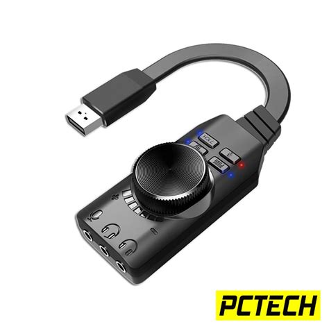Plextone Gs V Virtual Channel Usb Sound Card And Mark Ii Version