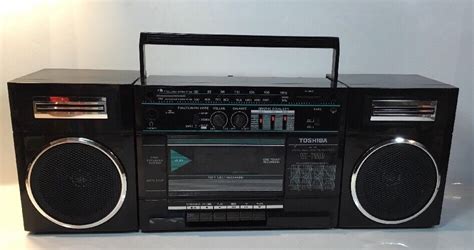 Vintage Boombox Radio Toshiba Ghetto Blaster Cassette Playerrecorder