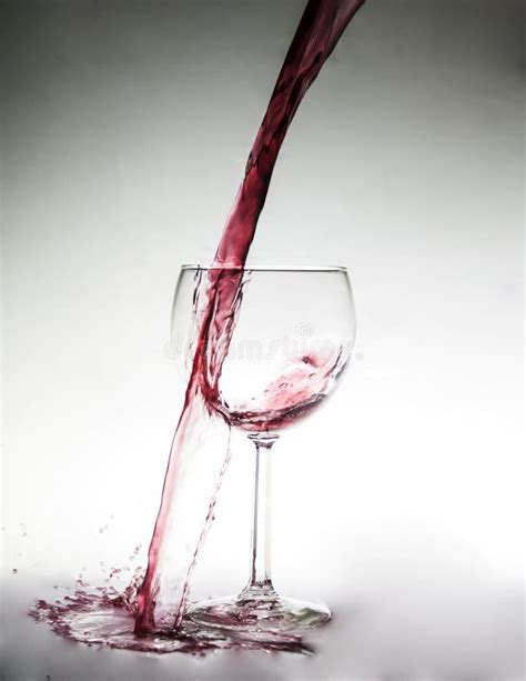 Wine Splash Stock Photo Image Of Clear Spill Glass 63534694