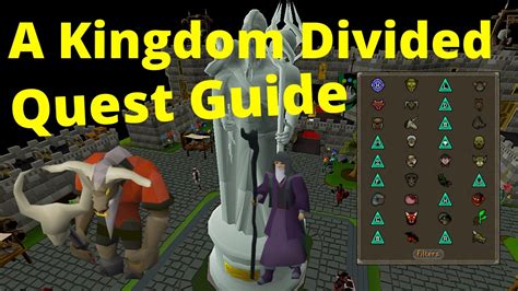 A Kingdom Divided Quest Guide Full Walkthrough Osrs Youtube