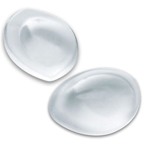 Silicone Gel Bra Inserts Clear Breast Push Up And Firming Bust Enhancers