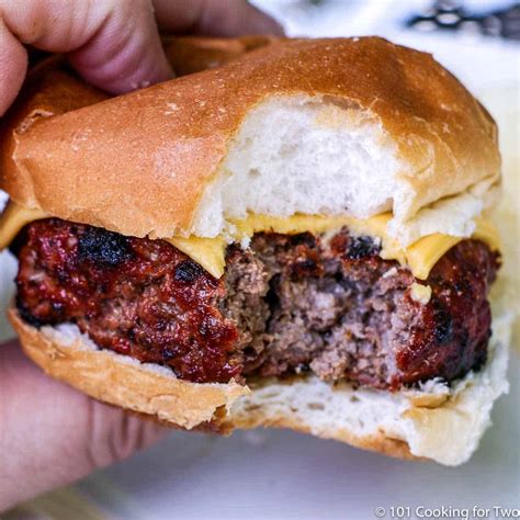 Smokehouse Burger On A Gas Grill 101 Cooking For Two