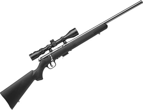 Savage 95200 93 Fvss Xp Bolt Action Rifle 22 Wmr Rh 21 In Matte Syn