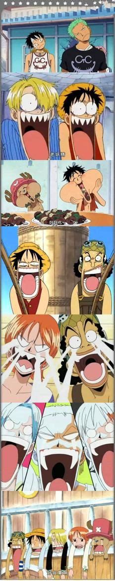 Luffy And The Crew One Piece Manga One Piece Meme One Peice Anime